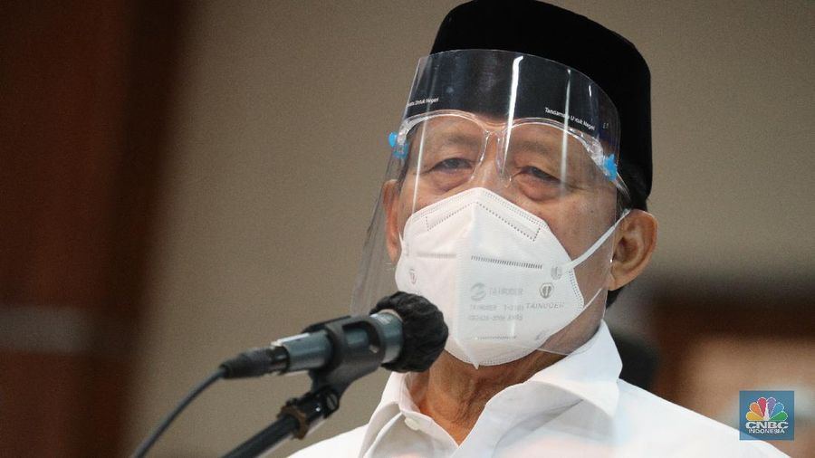Gubernur Banten Wahidin Halim (CNBC Indonesia/ Tri Susilo)