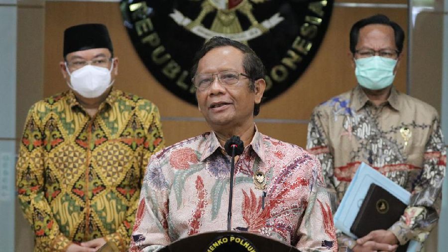 Menteri Koordinator Politik, Hukum dan Keamanan (Menkopolhukam) Mahfud MD (Dokumentasi Kemenko Polhukam)