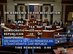 Rekor, Trump Dimakzulkan 2 Kali