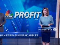 Saham Farmasi Kompak Ambles