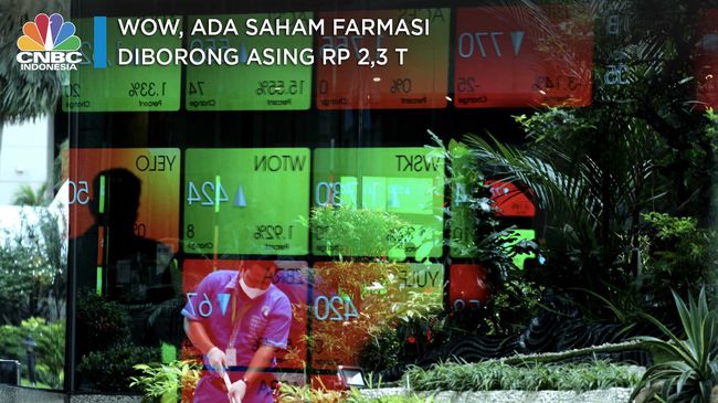 Saham Farmasi  Ini Dibeli Asing Rp 2 3 T Hari Ini Cuan Lagi 