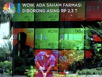 Saham Farmasi Ini Dibeli Asing Rp 2,3 T, Hari Ini Cuan Lagi!
