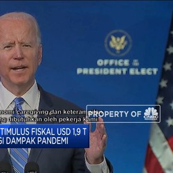 Biden Kucurkan Stimulus Jumbo untuk Menanggulangi Pandemi