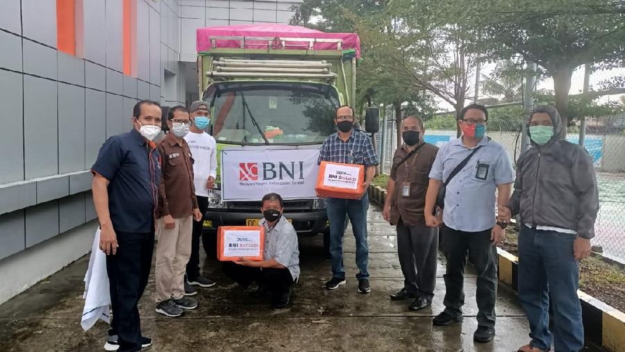 BNI Bantu Korban Gempa Mamuju (Dok. BNI)