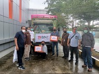 Gerak Cepat, BNI Bantu Korban Gempa Majene & Mamuju