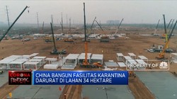 China Bangun Fasilitas Karantina Darurat Di Lahan 34 Hektare