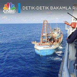 Detik-detik Bakamla RI Intersep Kapal China!