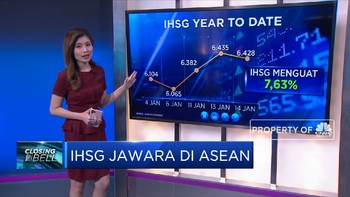 IHSG Jawara di ASEAN