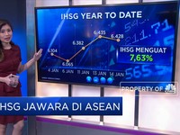 IHSG Jawara di ASEAN