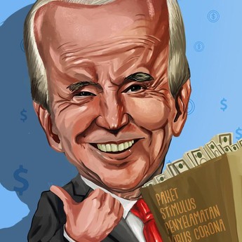 No Kaleng-kaleng! Biden Tebar Stimulus Raksasa US$ 1,9 T