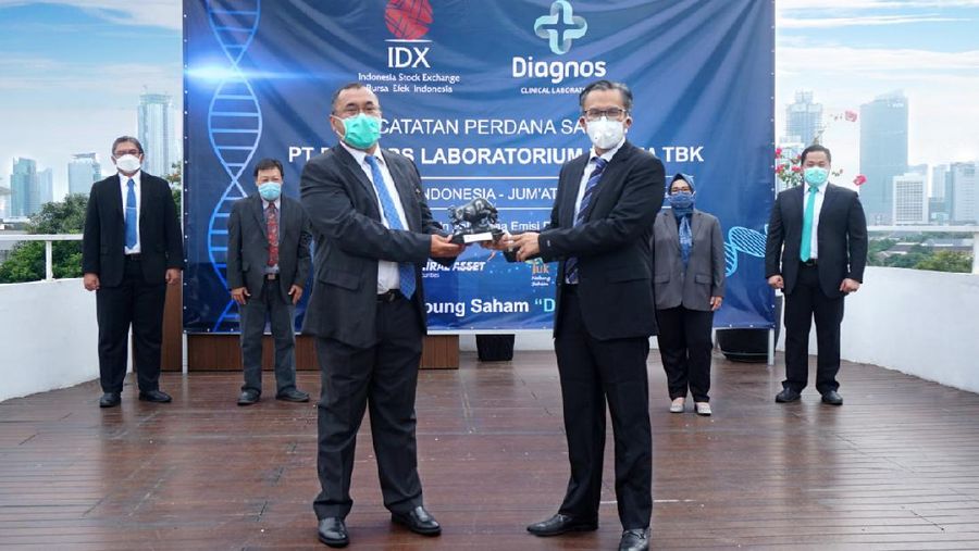 Pencatatan saham Diagnostic Lab