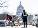 Potret Washington yang 'Lock Down' Jelang Pelantikan Biden