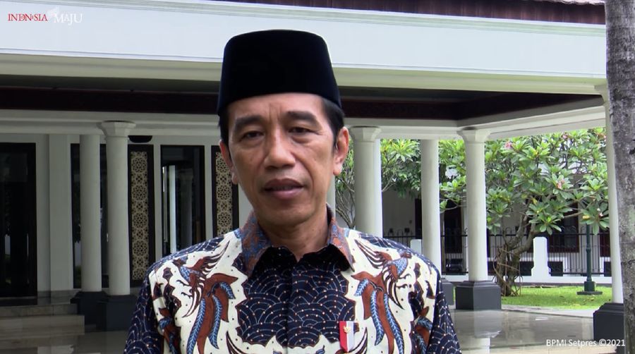 Presiden Joko Widodo  (Tangkapan Layar Youtube Sekretariat Presiden)