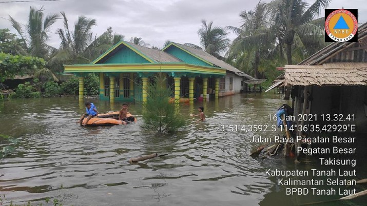 BMKG Kalsel Diguyur Hujan 3 Hari ke Depan, Waspada Banjir!