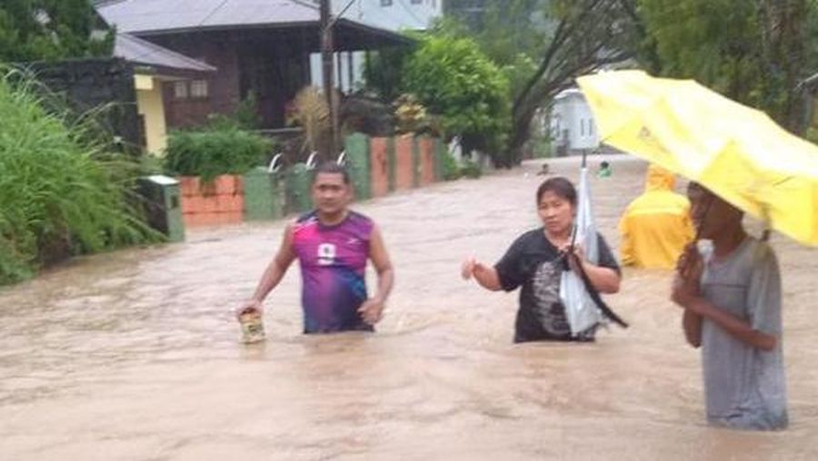 Banjir dan tanah longsor di kota Manado. Dok: BNPB