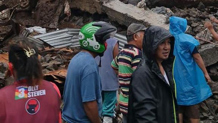 Banjir dan tanah longsor di kota Manado. Dok: BNPB