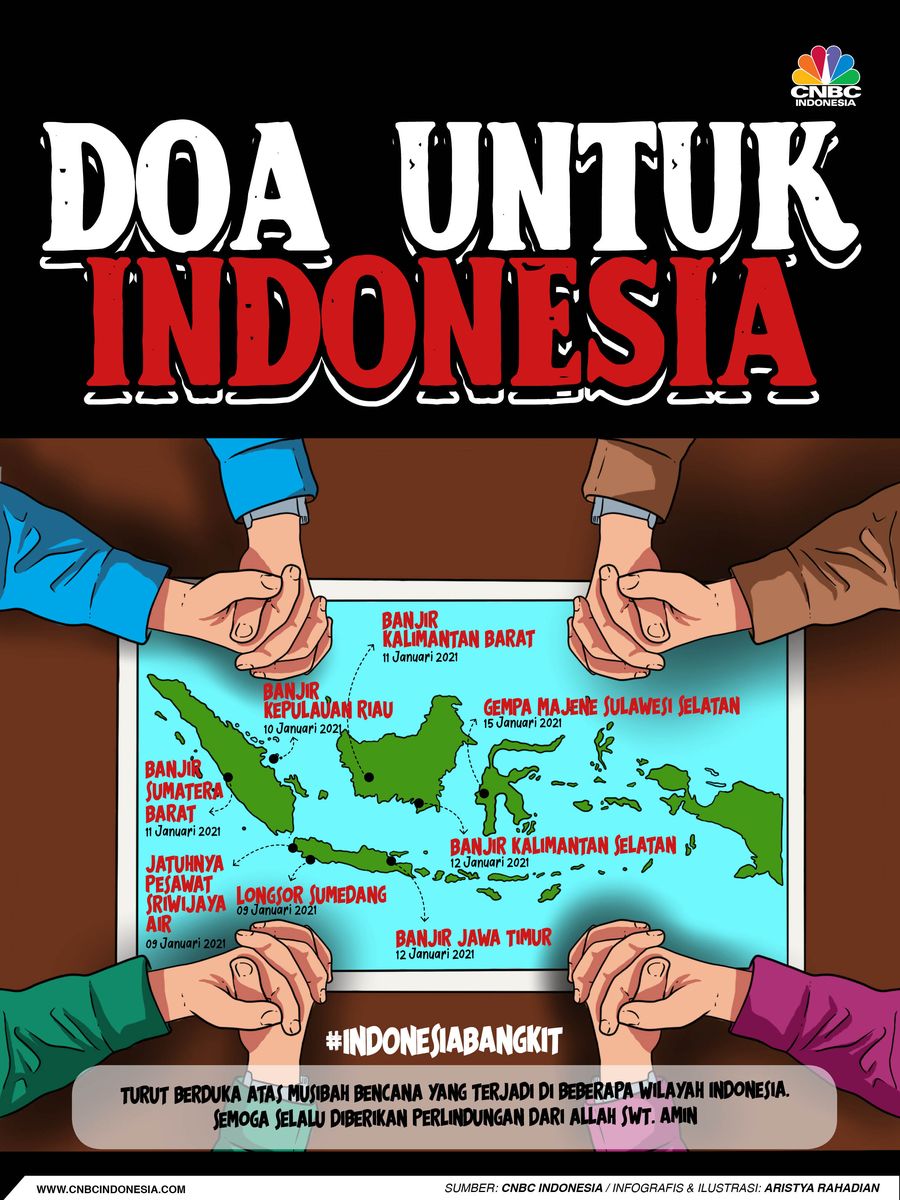 Infografis/Doa Untuk Indonesia/Aristya Rahadian