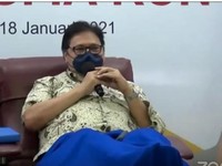 Jadi Penyintas Covid-19, Airlangga Donor Plasma Konvalesen