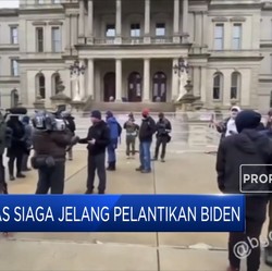 AS Siaga Jelang Pelantikan Biden