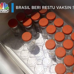 Brasil Beri Restu Vaksin Sinovac