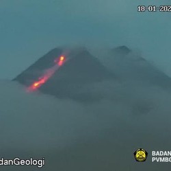 Siaga! Merapi Muntahkan Lahar & Awan Panas