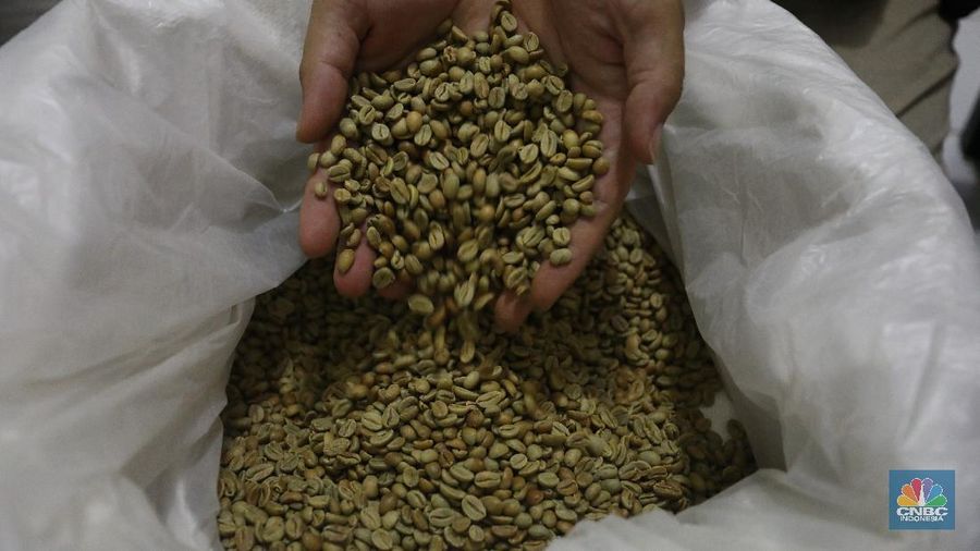 Ilustrasi Kopi. (CNBC Indonesia/Andrean Kristianto)