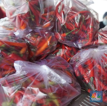 Waduh... Harga Cabai Masih Pedas di Pasar Kebayoran Lama