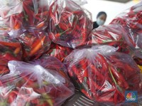 Waduh... Harga Cabai Masih Pedas di Pasar Kebayoran Lama
