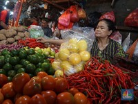 Ilustrasi Pasar Kebayoran Lama. (CNBC Indonesia/Muhammad Sabki)