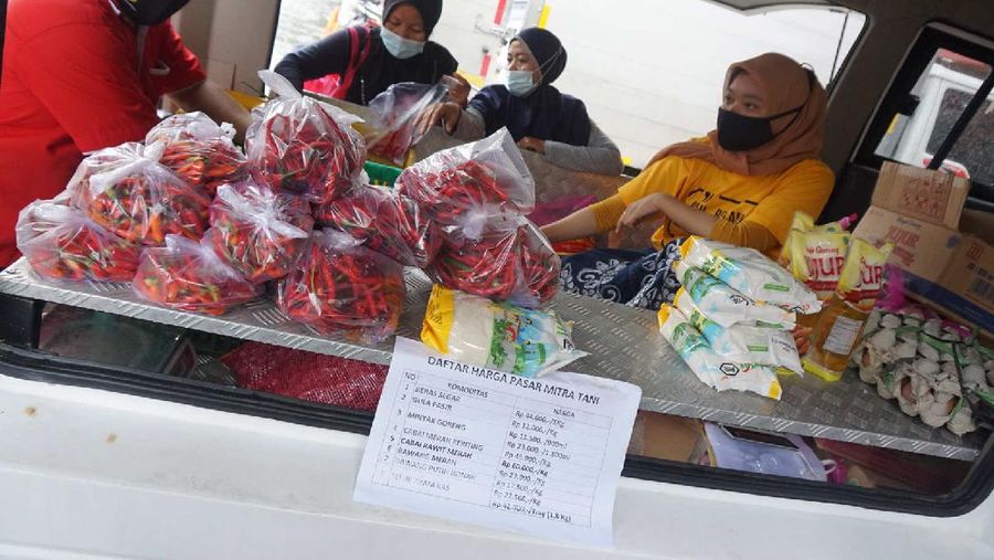 Ilustrasi Pasar Kebayoran Lama. (CNBC Indonesia/Muhammad Sabki)