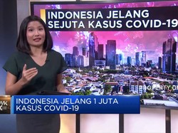 Indonesia Menuju 1 Juta Kasus Covid-19