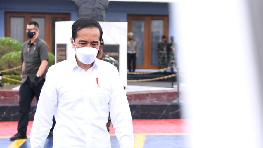 Jokowi berangkat menuju Kota Banjarbaru, Provinsi Kalimantan Selatan dalam rangka kunjungan kerja. (Dok: Lukas Biro Pers Sekretariat Presiden)