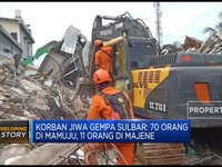 Update Korban Gempa Sulbar: 81 Meninggal Dunia
