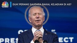 Duh! Perang Saudara Bakal Kejadian di AS?