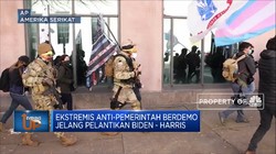 Jelang Pelantikan Biden, Demonstran Bersenjata Berkumpul