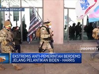 Jelang Pelantikan Biden, Demonstran Bersenjata Berkumpul