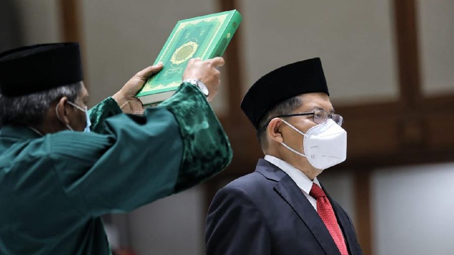 Marullah Matali sebagai Sekretaris Daerah (Sekda) Provinsi DKI Jakarta. (Dok: Facebook Anies Baswedan0