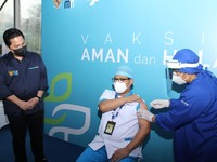 Baru 9% Tenaga Kesehatan yang Sudah Divaksin Covid-19