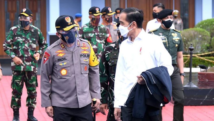 Presiden Joko Widodo (Jokowi) akan bertolak ke provinsi Sulawesi Barat (Sulbar) pada Selasa ini (19/1), dalam rangka kunjungan kerja. (Dok:  Lukas - Biro Pers Sekretariat Presiden)