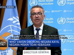 Sindiran WHO untuk Negara Kaya Pemborong Vaksin