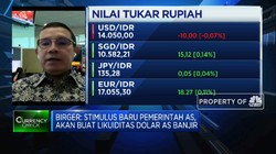 Banjir Likuiditas, Rupiah Berpeluang di Bawah Rp 13.900/USD