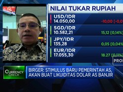 Banjir Likuiditas, Rupiah Berpeluang di Bawah Rp 13.900/USD