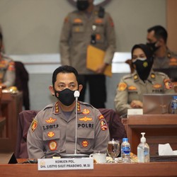 Besok, Presiden Jokowi Lantik Listyo Sigit Jadi Kapolri Baru