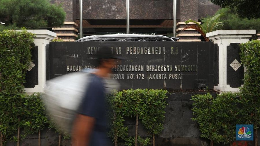Ilustrasi Badan Pengawas Perdagangan Berjangka Komoditi (BAPPEBTI). (CNBC Indonesia/Andrean Kristianto)