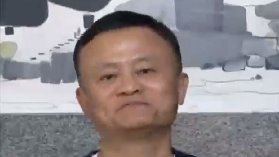 Jack Ma. (Dok: Tangkapan layar Twitter Qingqing_Chen)