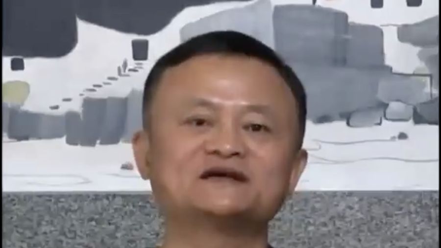 Jack Ma. (Dok: Tangkapan layar Twitter Qingqing_Chen)