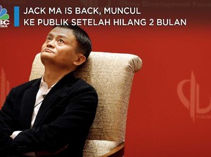 Muncul ke Publik Setelah 'Hilang' 2 Bulan, Jack Ma Is Back!