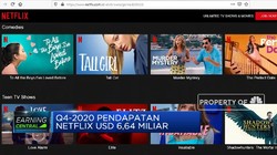 Netflix Gapai 200 Juta Pelanggan