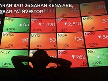 Parah Bat! 26 Saham Kena ARB, Sabar ya Investor