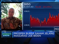 Pelantikan Biden & Pelemahan Dolar, Sentimen Positif IHSG